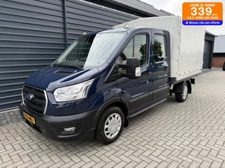 Ford Transit 350 2.0 TDCI DC 7 Persoons Pick-up RWD Airco!