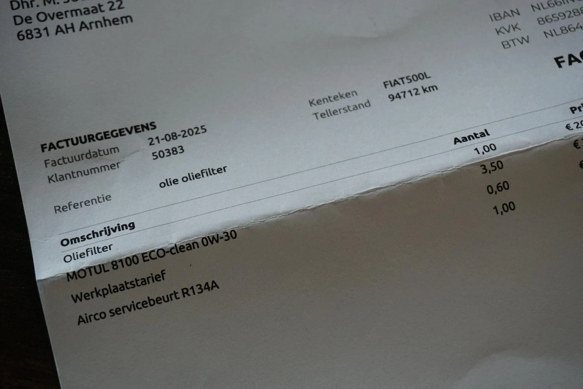 Hoofdafbeelding Fiat 500L