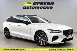 Volvo V60 2.0 T8 AWD Polestar Engineered | Pano | Memory | HuD | B&W | Sfeer | Virtual | 360° | Carplay | Trekhaak