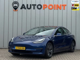 Hoofdafbeelding Tesla Model 3 Tesla Model 3 Long Range 75 kWh AWD|DUALMOTOR|ORG.NL|PANO|AUTOPILOT|MEMORYSEATS|STOELVRM|CAMERA|LANE ASSIST|LEER|LED|APPLECARPLAY