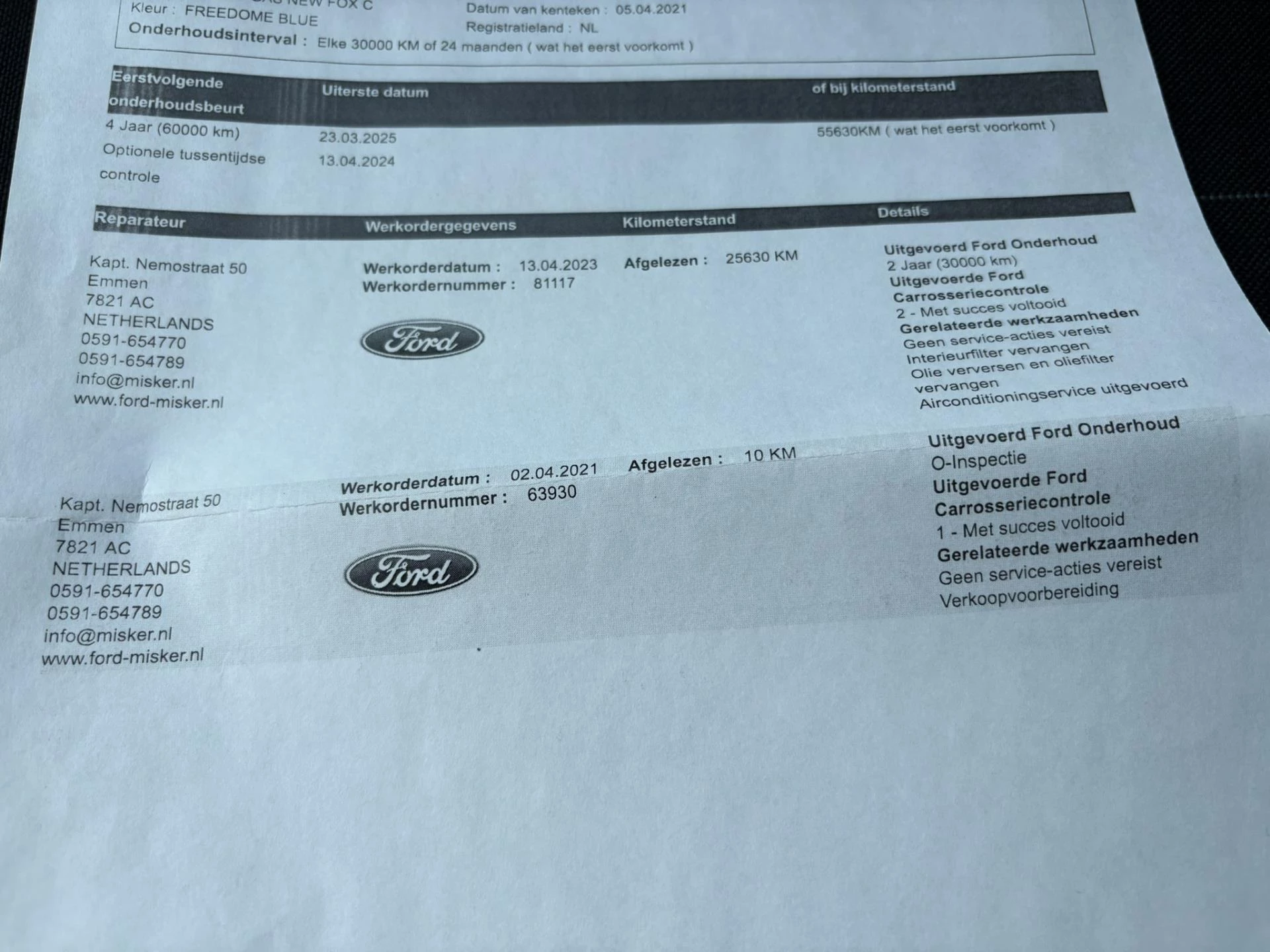 Hoofdafbeelding Ford Fiesta