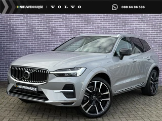 Volvo XC60 2.0 T6 Plug-in hybrid AWD Ultimate Bright | Long range | Trekhaak | Adaptive cruise control | Head-up display | Harman/Kardon audio | Stoelverwarming voor + achter | Stuurverwarming | Elektrische stoelverstelling |
