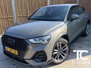 Audi Q3 Sportback 45 TFSI e S Edition Automaat | Keyless entry & start | Chronosgrijs | Stoelverwarming | Sonos Audio HiFi | Zwart optiek | Elektrisch bedienbare achterklep | Parkeersensoren voor en achter