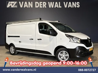 Renault Trafic 1.6 dCi 122pk L2H1 Euro6 Airco | Imperiaal | Trekhaak | Navigatie | LM velgen | Cruisecontrol Parkeersensoren, Bijrijdersbank