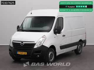 Opel Movano 110pk L1H2 Navi Airco Cruise Camera Parkeersensoren Euro6 L1 Airco Cruise control