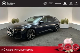 Audi A6 Avant 50 TFSI e 299pk S tronic quattro S edition | S line, Panoramadak, Trekhaak Zwenkbaar, Park Assist, B&O |