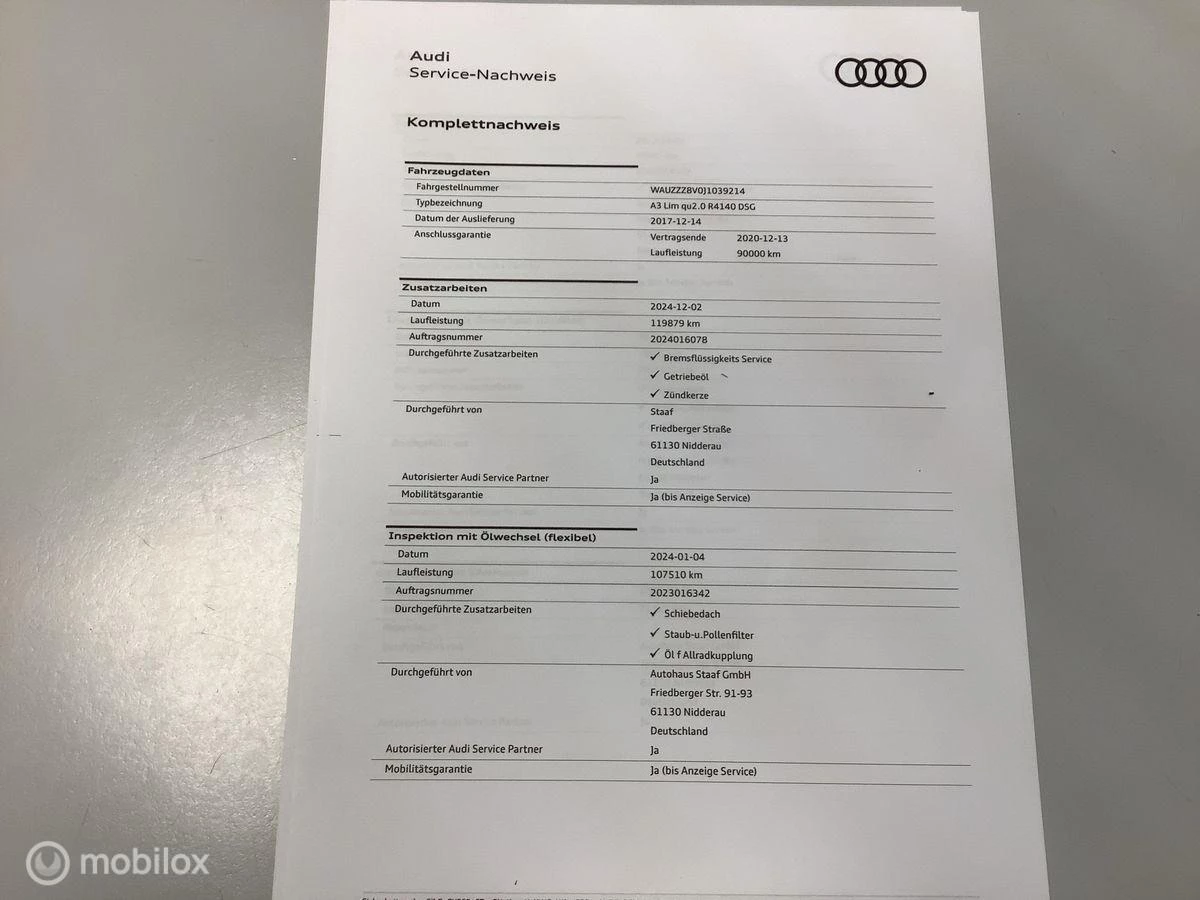 Hoofdafbeelding Audi A3