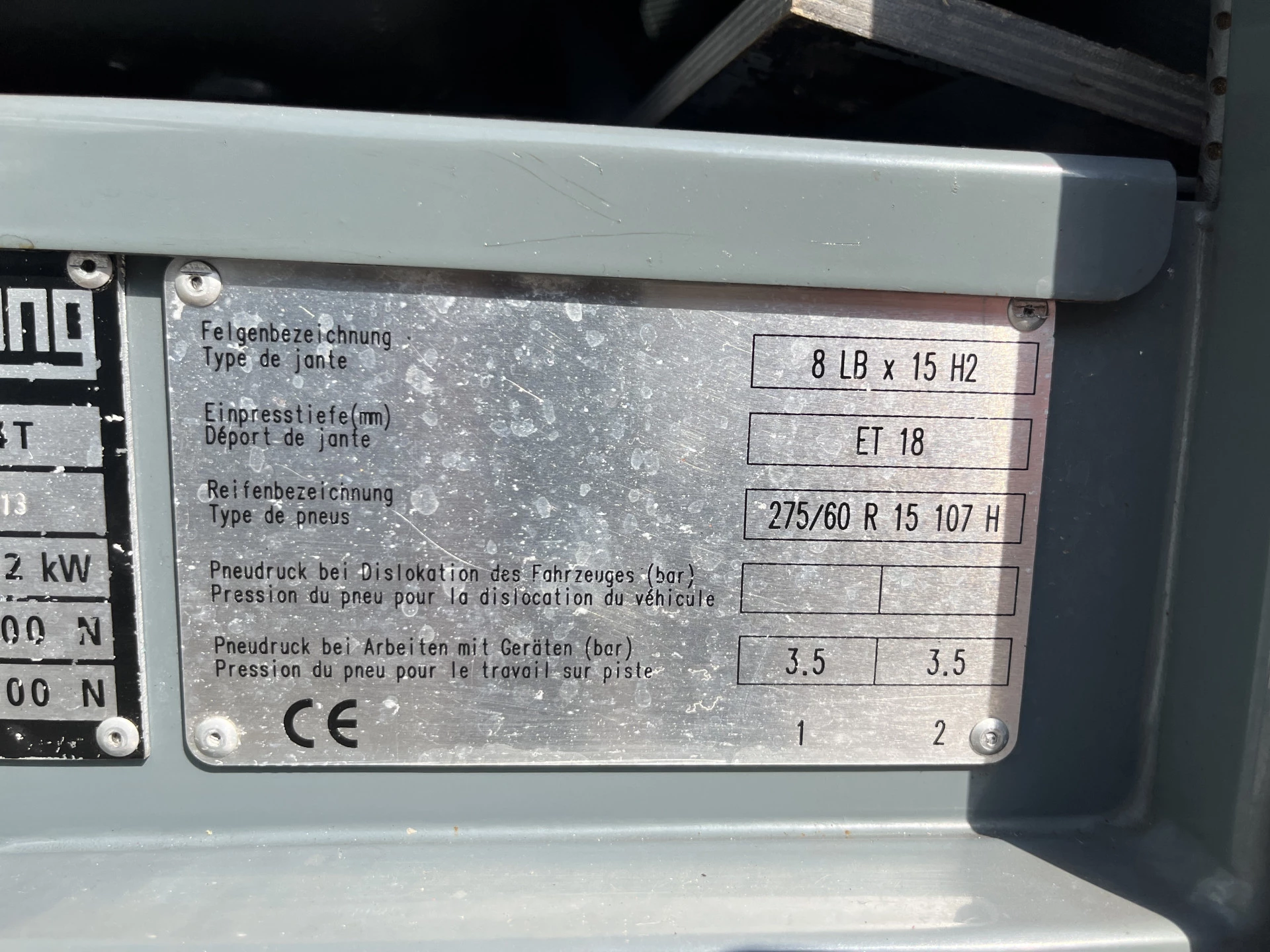 Hoofdafbeelding boschung P4T Werktuigdrager
