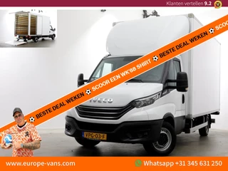 Iveco Daily 35S14 136pk HiMatic Automaat Bakwagen met laadklep en zijdeur H235cm 03-2022
