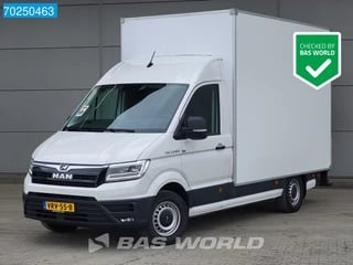 MAN TGE 3.140 100% Elektrisch Automaat Bakwagen Navi Airco Cruise Meubelbak Koffer Gelsoten laadbak 15Airco Cruise control