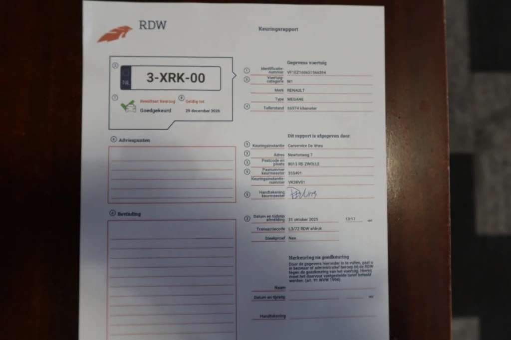 Hoofdafbeelding Renault Mégane