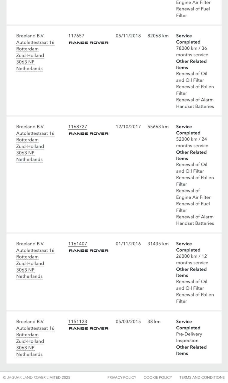 Hoofdafbeelding Land Rover Range Rover