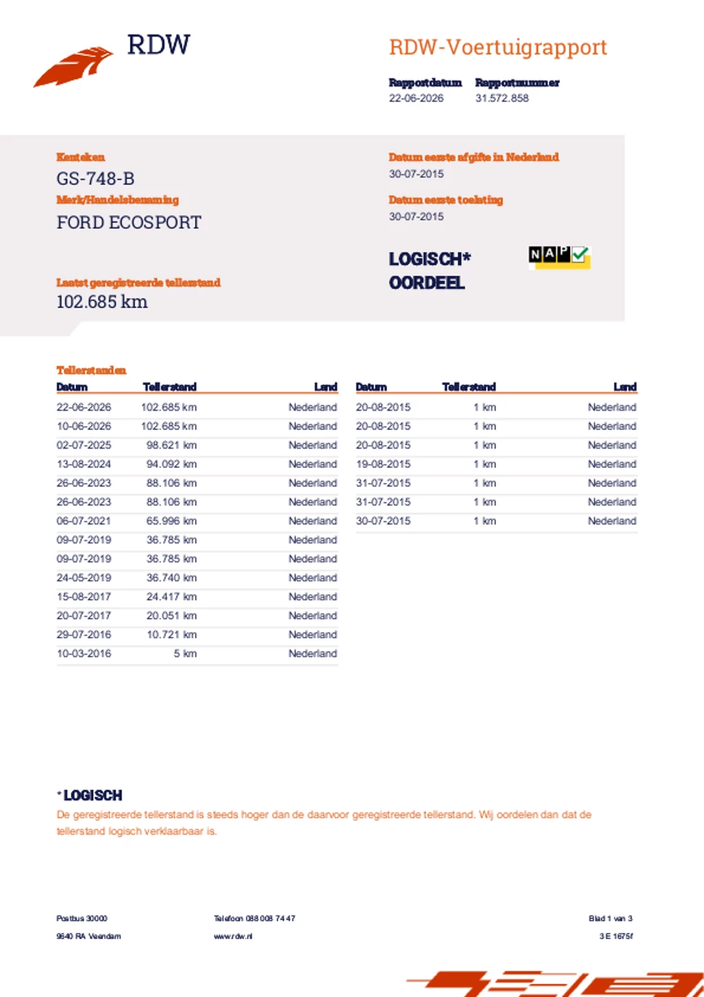 Hoofdafbeelding Ford EcoSport