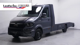 MAN TGE 2.0 TDI 140 pk Autotransporter Airco, Luchtvering Apple Carplay, Trekhaak 3.500 kg, Cruise Control, BPM vrij, 3-Zits