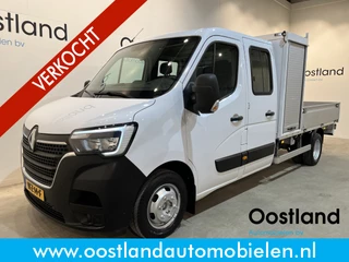 Renault Master 2.3 dCi 145 PK L4 DL RWD DC Dubbel Cabine Open Laadbak / Euro 6 / Trekhaak 3500 KG / Airco / Cruise Control / 27.300 KM !!