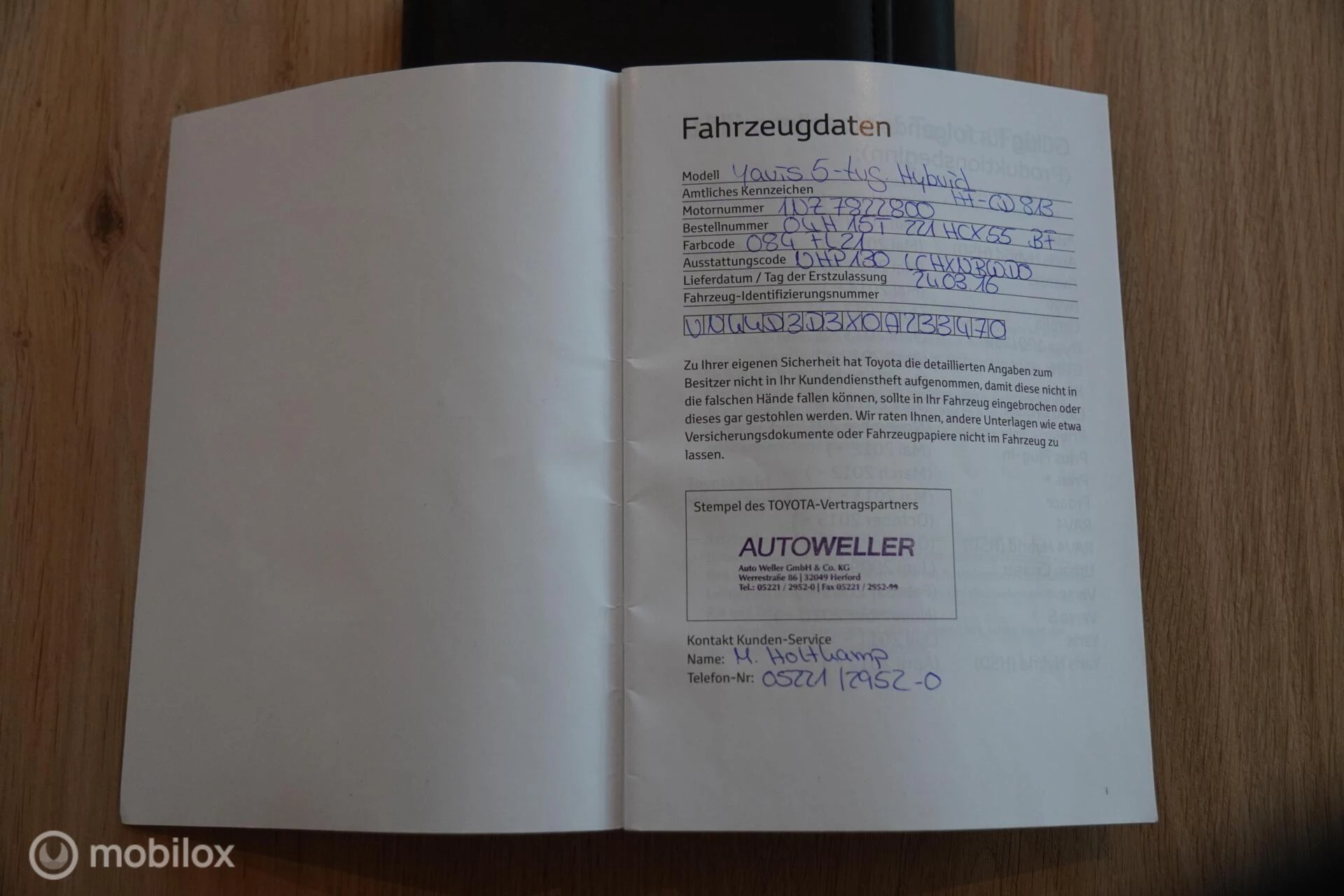 Hoofdafbeelding Toyota Yaris