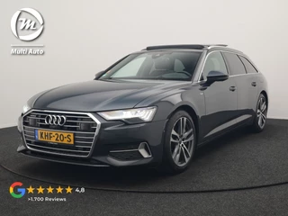 Audi A6 Avant 50 TFSI e quattro S Line PHEV 300pk | Trekhaak Af Fabriek | Panodak | 360 Camera | Head Up | Matrix LED | Adaptive Cruise | S-Line | Alcantara Sportstoelen Memory & Verwarmd | Keyless | Blis | Navigatie | Virtual | DAB | 19"L.M | Plug In Hybrid |