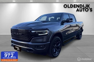 Hoofdafbeelding Dodge Ram 1500 Dodge RAM 5.7 V8 HEMI Limited Crew Cab – 401 pk RAM-BOX Luchtvering
