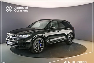 Volkswagen Touareg R 3.0 TSI eHybrid 462pk Tiptronic Trekhaak, Panoramadak, Head up display, Luchtvering, Elektrische achterklep, Lederen bekleding, Achteruitrijcamera, LED matrix koplampen