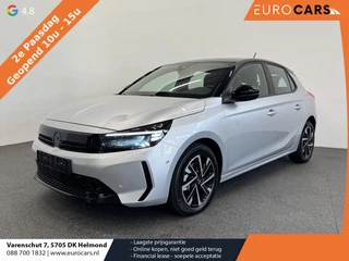 Opel Corsa 1.2 Turbo Hybrid 100pk GS Automaat Navigatie Apple Carplay/Android Auto Camera Parkeersensoren Cruise Control Dodehoek assistent Airco Lichtmetalen velgen Virtual Cockpit Getinte ramen