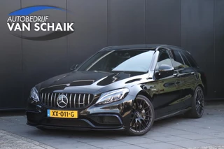 Mercedes-Benz C-klasse Estate AMG 63 | SCHAALSTOELEN | LEDER | PANO-DAK | BURMESTER | HEAD-UP | CRUISE | STOELVERW. | MEMORY | 360 CAMERA