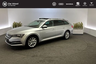 Skoda Superb Combi 1.4 TSI 218pk DSG iV Business Edition Plus | Panoramadak, Parkeersensoren V+A, Achteruitrijcamera |