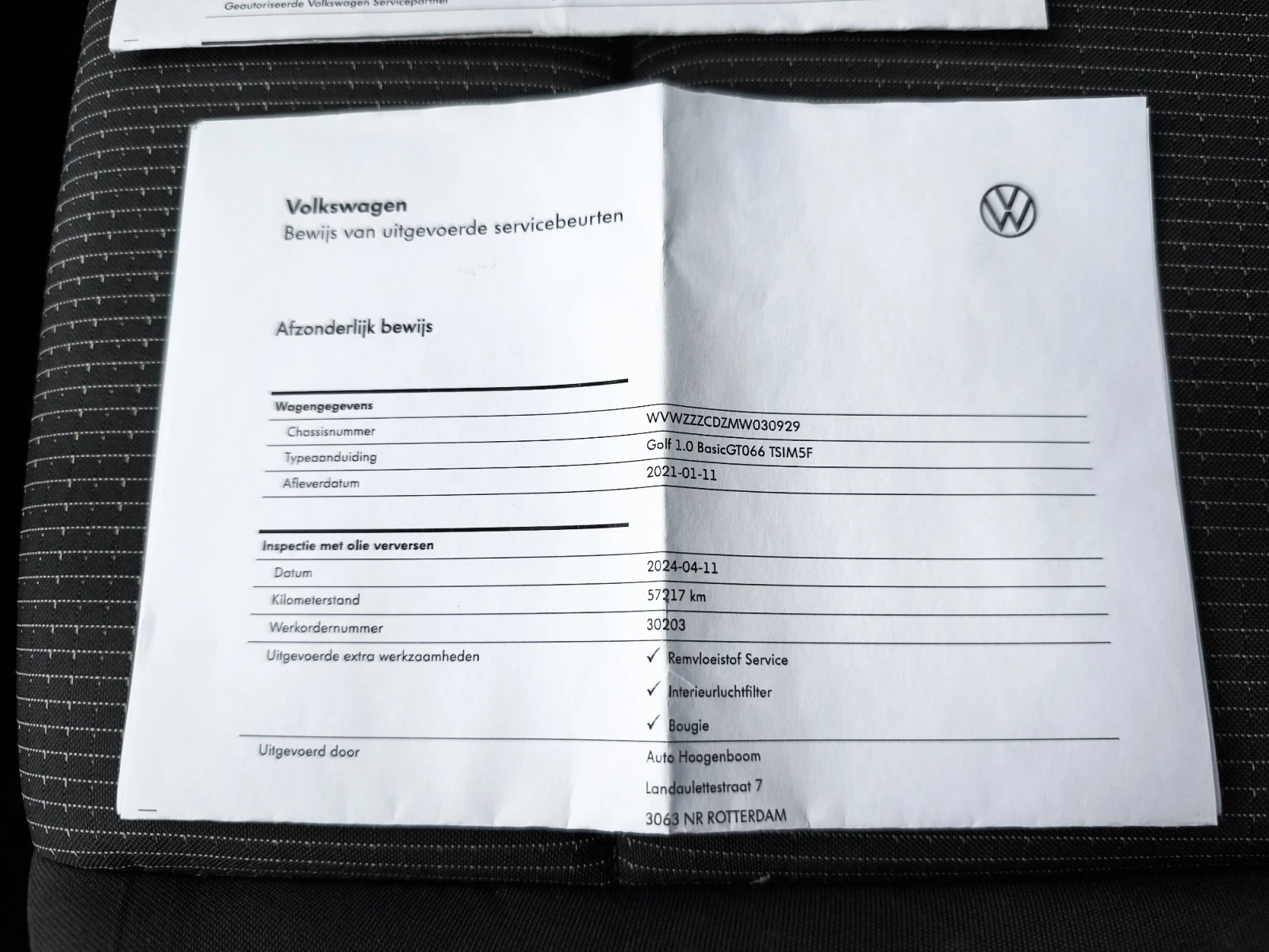 Hoofdafbeelding Volkswagen Golf