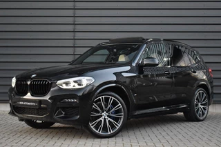 BMW X3 xDrive30e High Executive M Sport | Panoramadak | 21" Velgen | 360 Camera | Stoelverwarming | Adaptive LED |