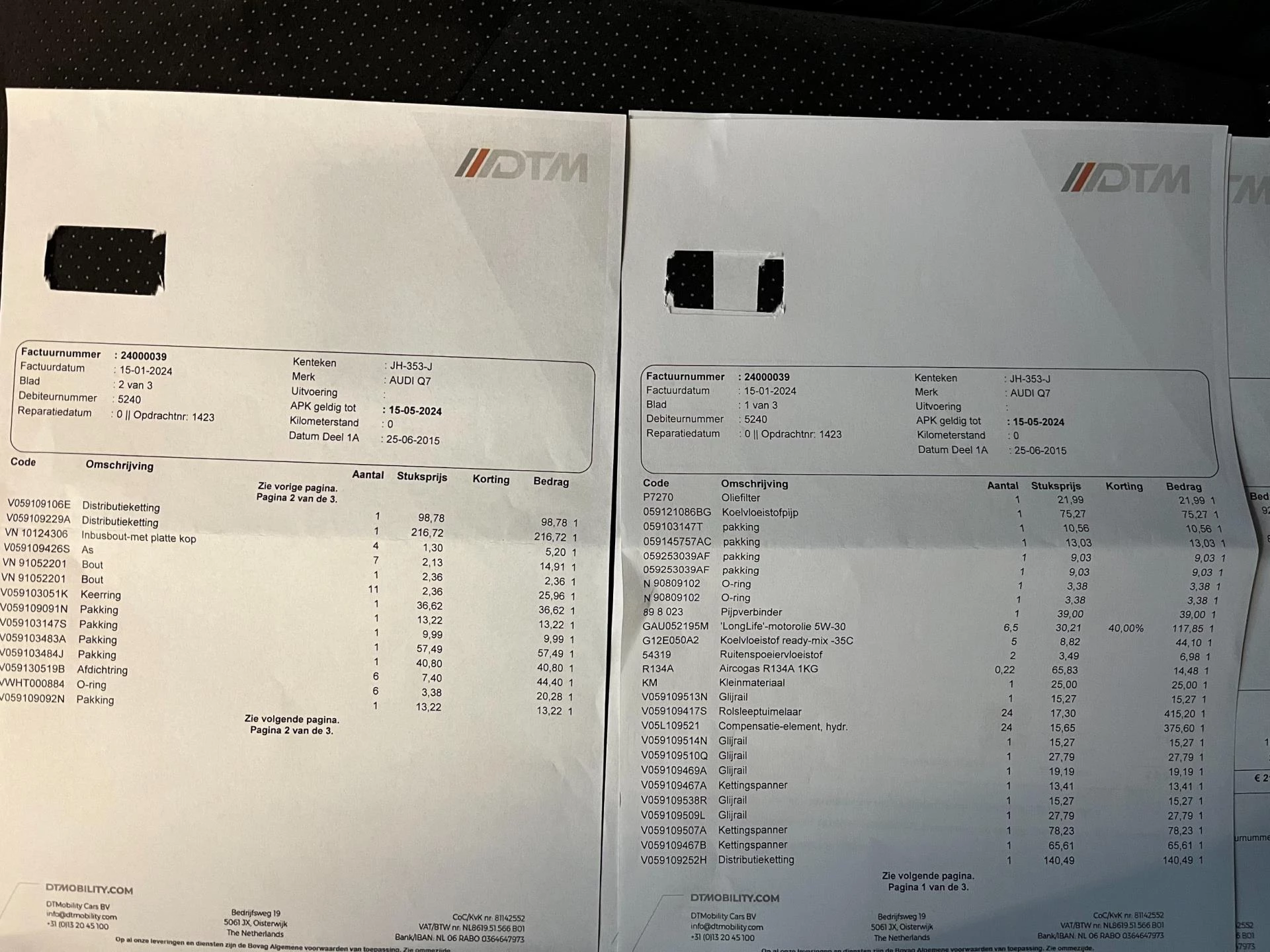 Hoofdafbeelding Audi Q7