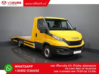 Iveco Daily 35C18H 3.0 Autotransporter/ Oprijwagen/ Abschleppwagen/ Autoambulance 3.5t Trekverm./ Lier/ Climate/ Cruise/ Gev.stoel/ Trekhaak