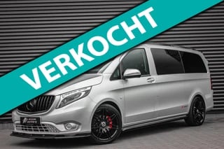 Mercedes-Benz Vito 220PK LANG JB- EDITION FULL BLACK / AMG / SPOILER / VERLAGINGSVEREN / NAVIGATIE / SIDE- BARS / FULL / NAVIGATIE