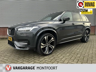 Volvo XC90 2.0 B5 AWD R-Design|Grijs Kenteken!!|Euro 6|EX BTW|Automaat|Leder-Alcatara|Luchtvering|Stoel-stuur verwarming|Apple-Android Carplay|22 inch Wielen