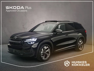 Skoda Kodiaq Sportline Business 1.5 TSI PHEV 204pk DSG Automaat Trekhaak, Panoramadak, Elektrische achterklep, LED matrix koplampen, Adaptive cruise control, Achteruitrijcamera