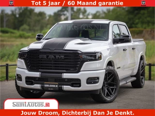Dodge Ram 1500 Night Premium | Full Option | De Meest Luxe Pick-Up in zijn Klasse | Comfortabele Dubbele Cabine met Royale 5 Zitplaatsen | BPM vrij | Nu Leverbaar uit Voorraad | Voorraad Nr 2230 - 8765