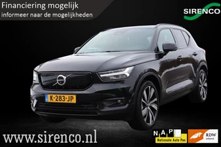 Volvo XC40 Recharge P8 AWD R-Design | 360 cam | pilotassist plus | H&K premium sound | stoel+stuur verwarming | trekhaak | leder | warmtepomp |