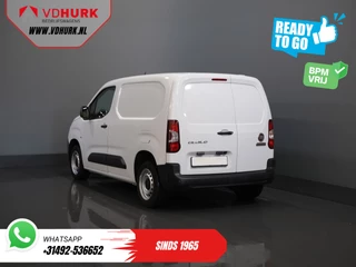 Fiat Doblò 1.5 HDi 100 pk 3 Pers./ CarPlay/ Stoelverw./ Camera/ PDC/ Cruise/ Airco