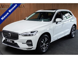 Volvo XC60 2.0 T6 PlugIn hybrid AWD Panodak Leer Navi Camera Elektr. bedienbare achterklep Memory seats Sfeerverlichting PDC LM velgen Long Range BTW auto!