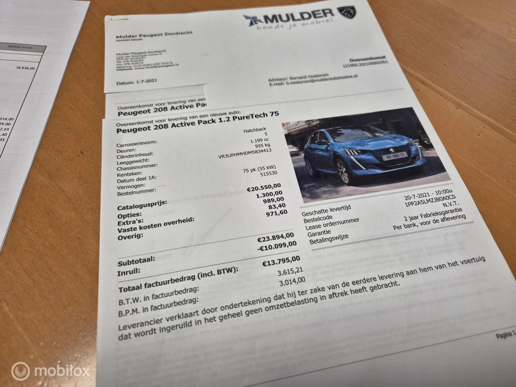 Hoofdafbeelding Peugeot 208