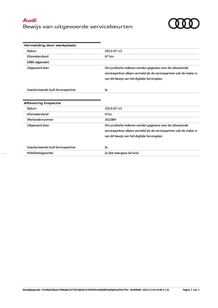 Hoofdafbeelding Audi RS3