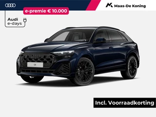 Audi Q8 55 TFSI e quattro Pro Line S 394 PK · 22" LM Velgen · Glazen panoramdak · B&O Premium 3D · Assist. plus, remote park · Stoelventilatie + Massage