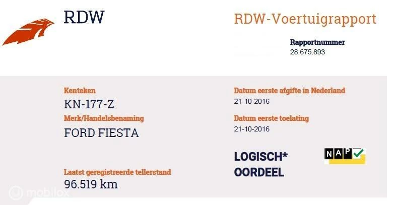 Hoofdafbeelding Ford Fiesta