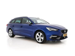 SEAT Leon Sportstourer 1.5 eTSI FR Launch Edition Aut. *FULL-LED | DIGI-COCKPIT | NAVI-FULLMAP | LEATHER-MICROFIBRE | CARPLAY | KEYLESS | SHIFT-PADDLES | SPORT-SEATS | HEATED-SEATS | AMBIENT-LIGHT | CAMERA | ECC | PDC | CRUISE | TOWBAR | 17'