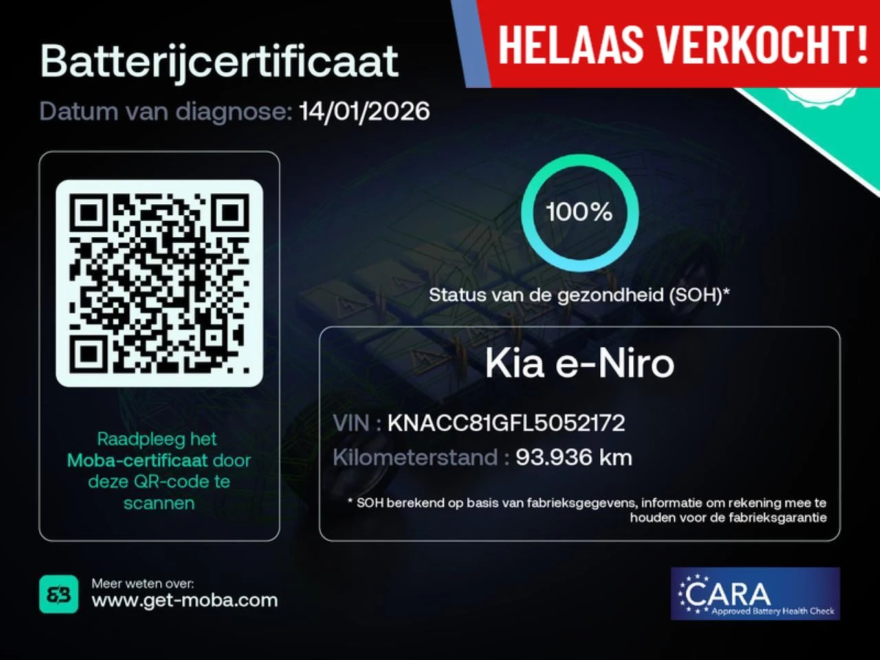 Hoofdafbeelding Kia e-Niro