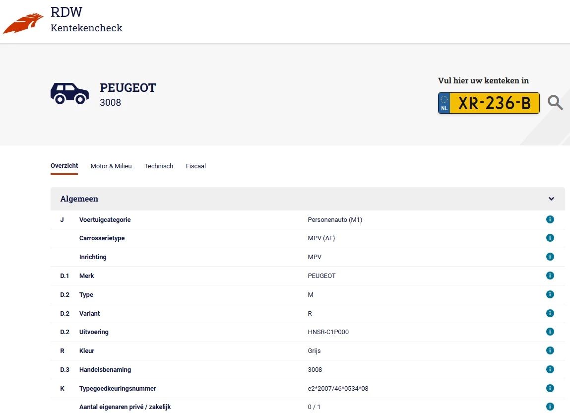 Hoofdafbeelding Peugeot 3008