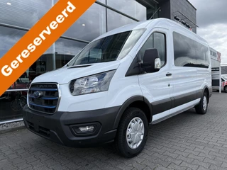Ford E-Transit Rolstoelbus / Personenbus 350 L2H2 Trend 68 kWh (Zo goed als nieuwe en volledig elektrische Rolstoelbus!)