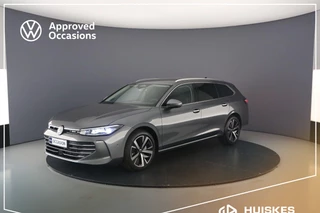 Volkswagen Passat Variant Business 1.5 eTSI 150pk DSG Automaat Trekhaak, Adaptive cruise control, LED matrix koplampen, 360 camera, Harman Kardon audio, Navigatie, Stuurwiel verwarmd, Achteruitrijcamera, Stoelverwarming