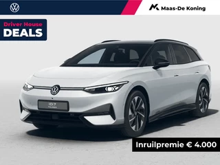 Volkswagen ID.7 Pro Limited Edition 77 kWh accu 286 PK · Draadloze telefoonlader · 360 camera · verwarmde voorstoelen · Prijs is inclusief inruilpremie ·