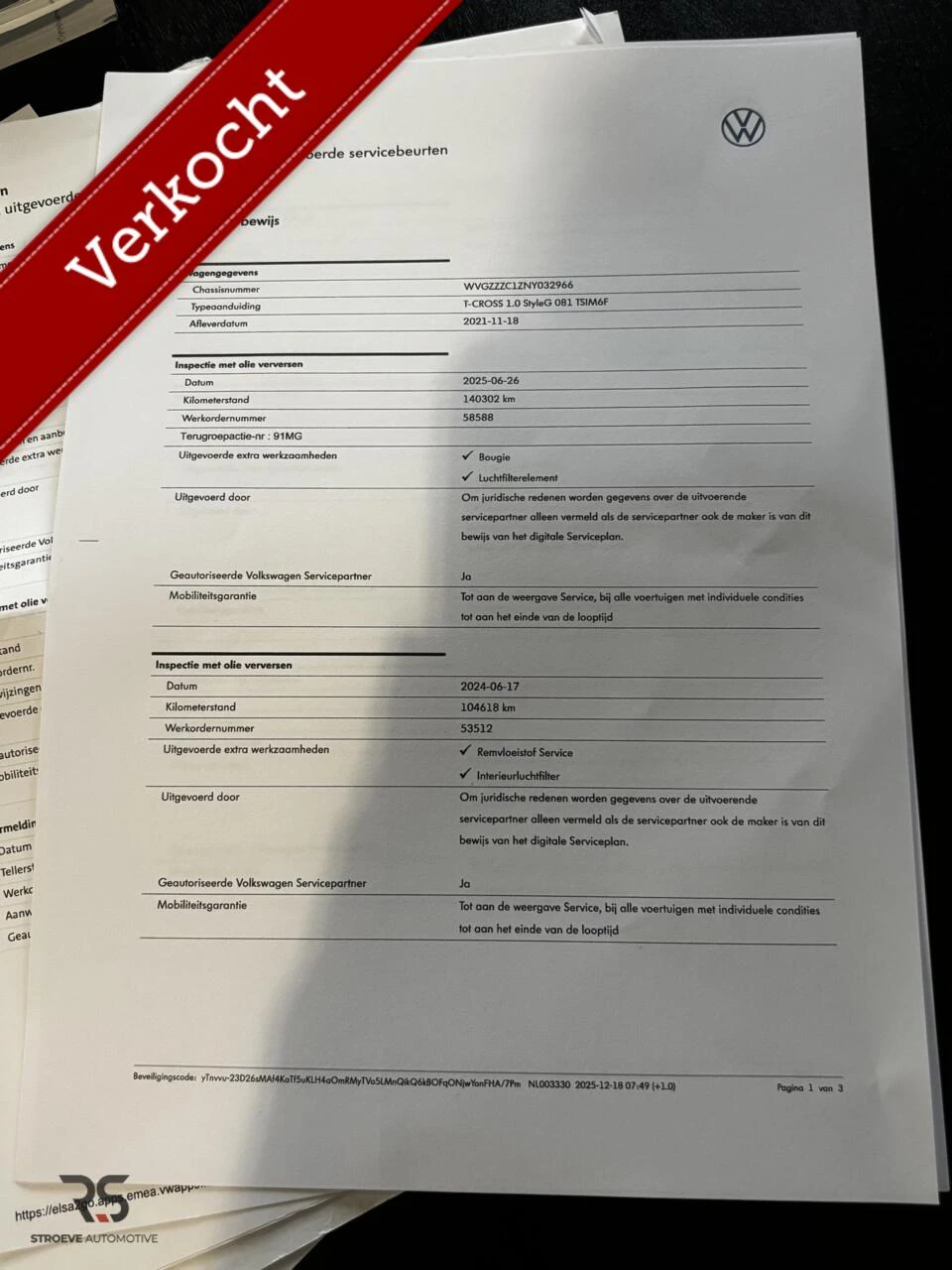 Hoofdafbeelding Volkswagen T-Cross