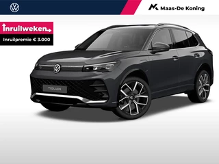 Volkswagen Tiguan R-line Edition 1.5 TSI eHybrid 204 pk 6 versn. DSG · Black style pakket · Comfort pakket · Trekhaak incl. aanhangermanoeuvreerhulp (trailer assist) ·