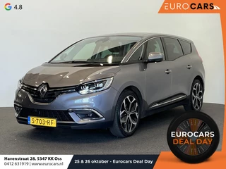 Hoofdafbeelding Renault Grand Scénic Renault Grand Scénic 1.3 TCe Techno 7p. Navigatie Cruise Control Full LED Privacy Glass 20" LM Velgen PDC + Camera Half Leder Virtual Cockpit Airco